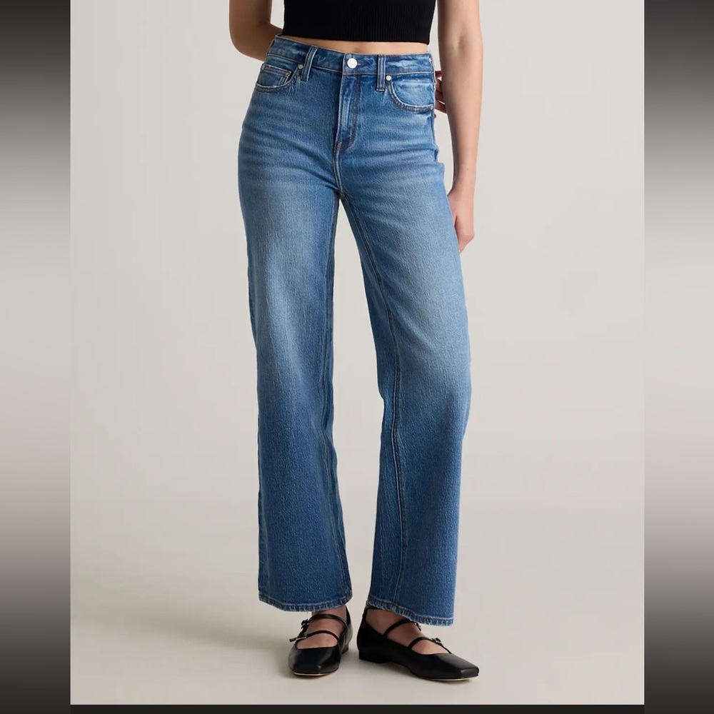 Quince Bella Relaxed Straight Leg Jean